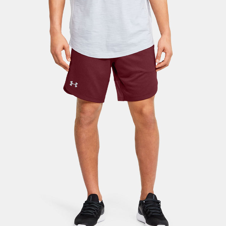 Under Armour Knit Performance Training Shorts 'Burgundy' 1351641-615