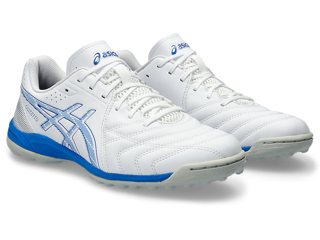 ASICS Calcetto WD 9 TF Wide 'White Blue' 1113A038-101
