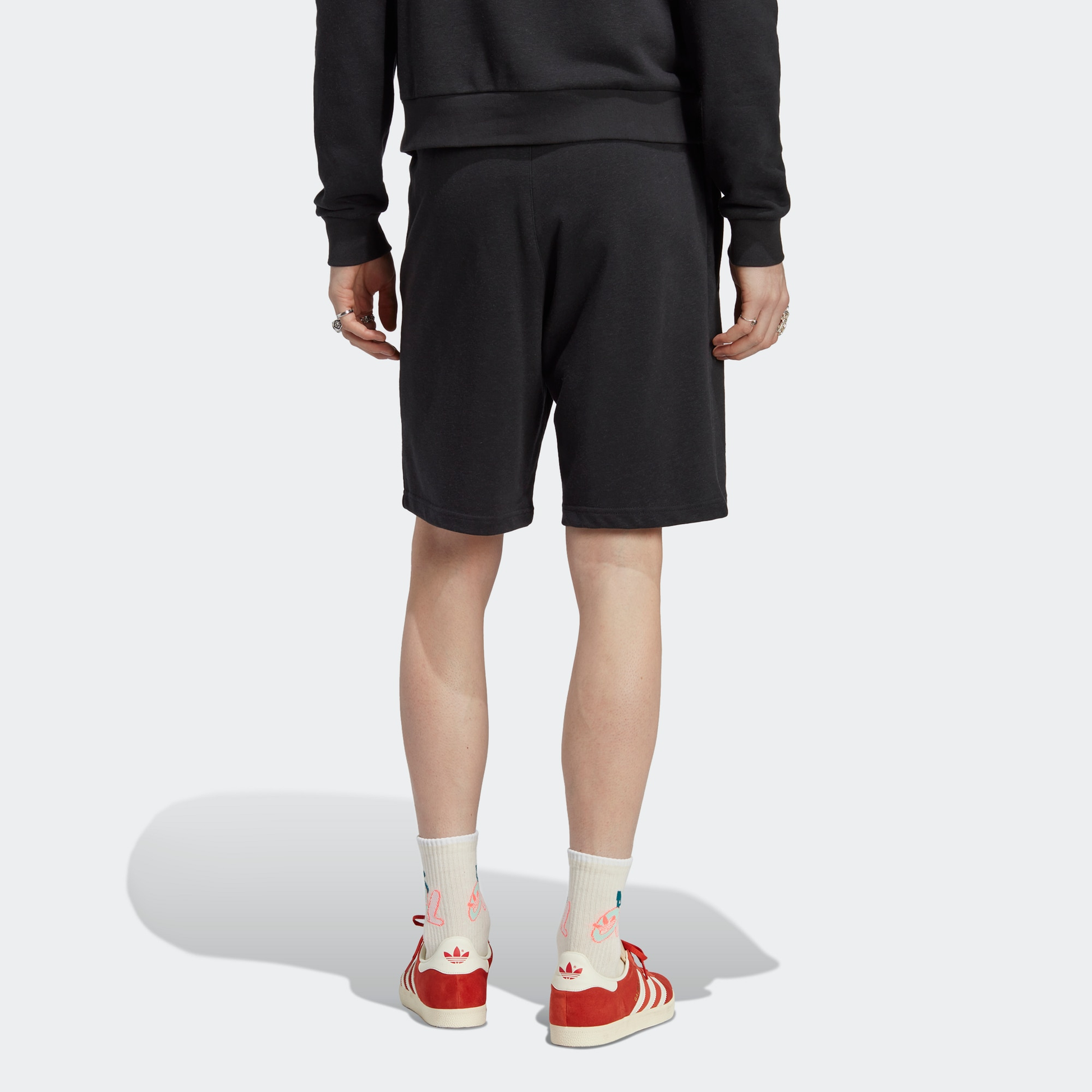 adidas originals Essentials+ Made With Hemp Shorts 'Black' HR8617
