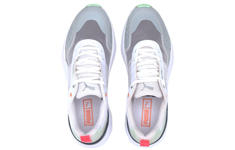 (WMNS) PUMA Lia Sheer 'White Black' 371735-01