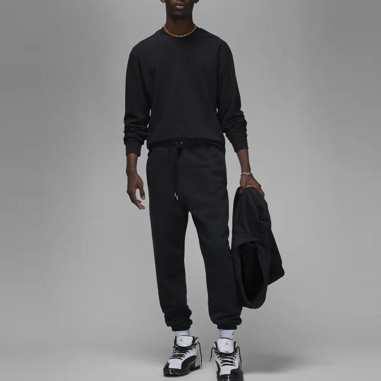 Air Jordan Wordmark Long Tee 'Black' FJ0703-010