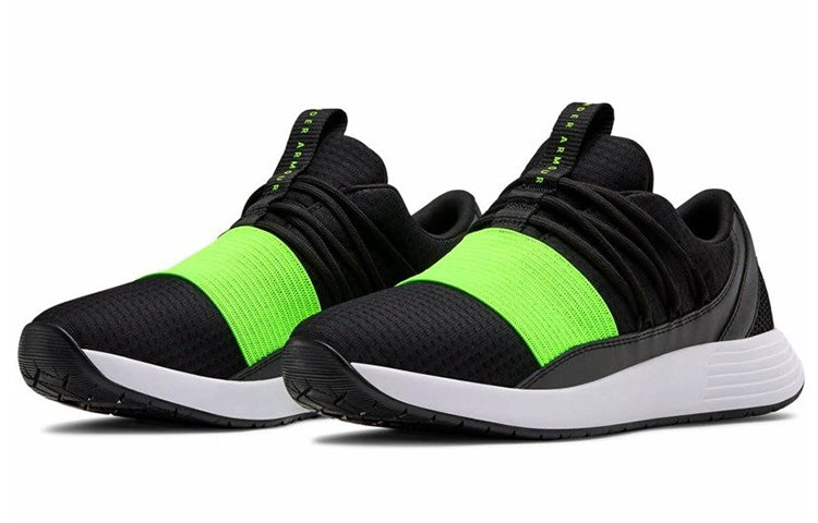 (WMNS) Under Armour Breathe Lace NM2 'Black Green White' 3022163-001