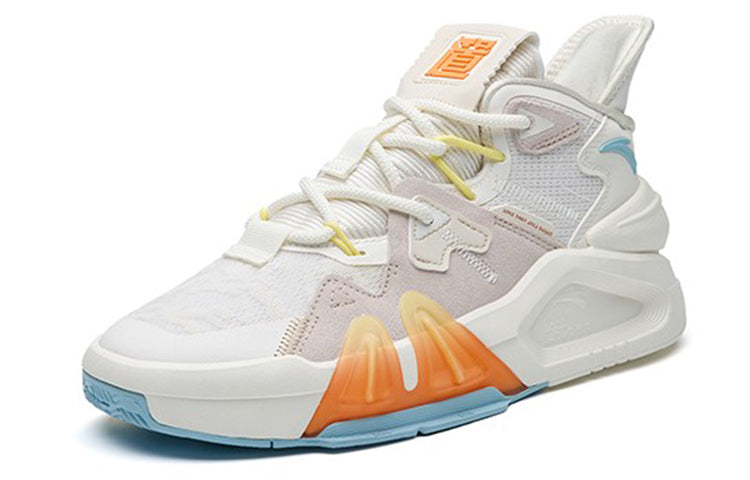 (WMNS) ANTA Badao 4 'White Grey Orange' 122238080-10