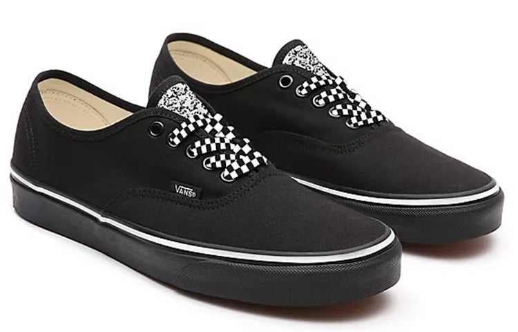 Vans Customs Skulls Authentic Shoes Black VN0A3CST079