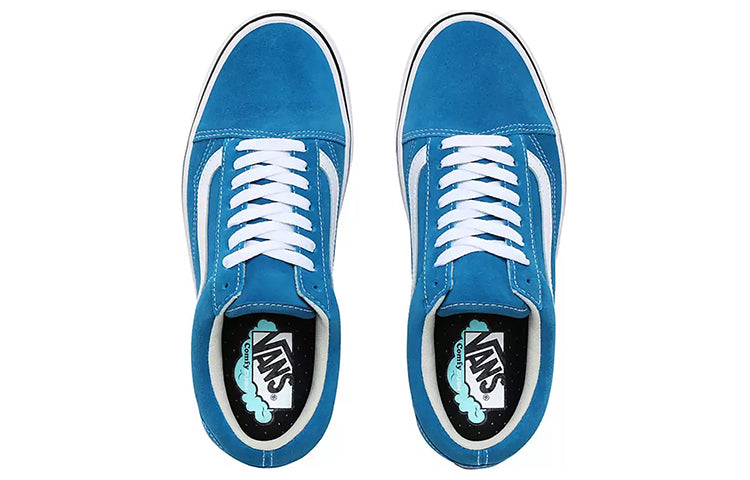 Vans Suede ComfyCush Old Skool Shoes 'Blue' VN0A3WMATFJ