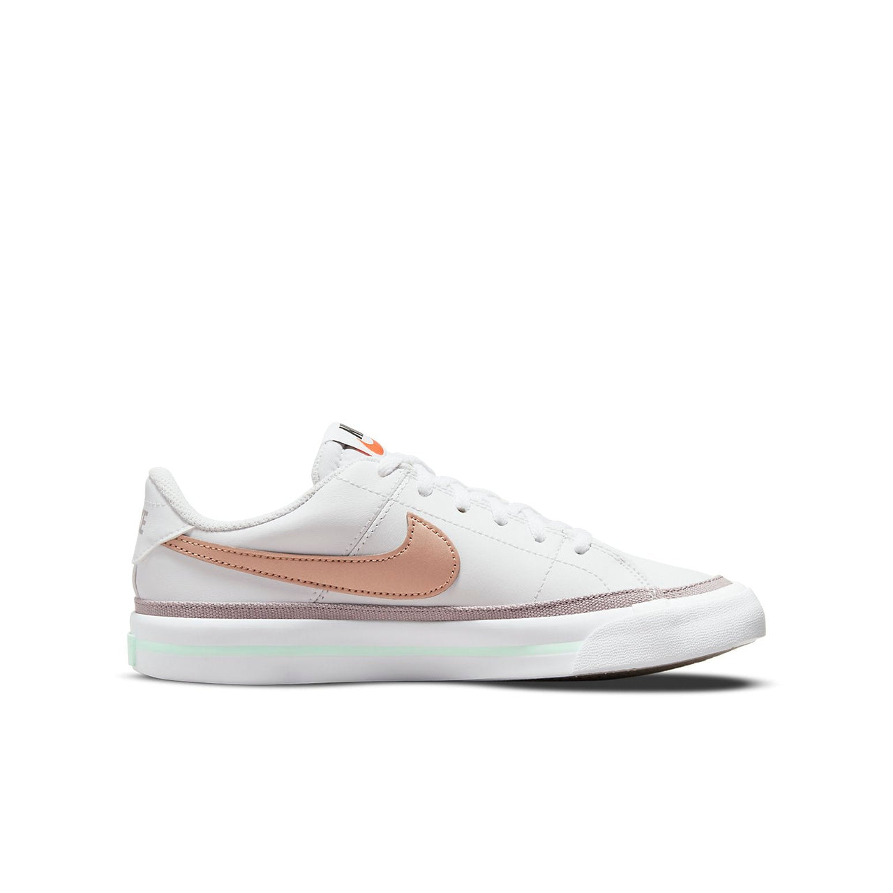 (GS) Nike Court Legacy 'White Metallic Red Bronze' DA5380-112