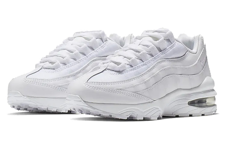 (GS) Nike Air Max 95 'White Metallic Silver' 905348-104