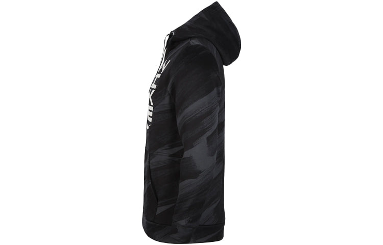 Men's Nike Therma-FIT Sport Clash Full-Length Zipper Cardigan Training Hooded Track Jacket Black DD1891-010