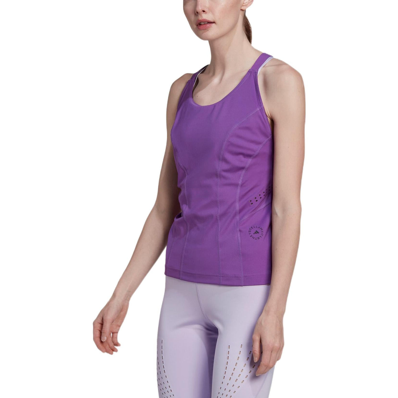 (WMNS) adidas by Stella McCartney TruePurpose Tank Top Asia Sizing 'Purple' HI6158