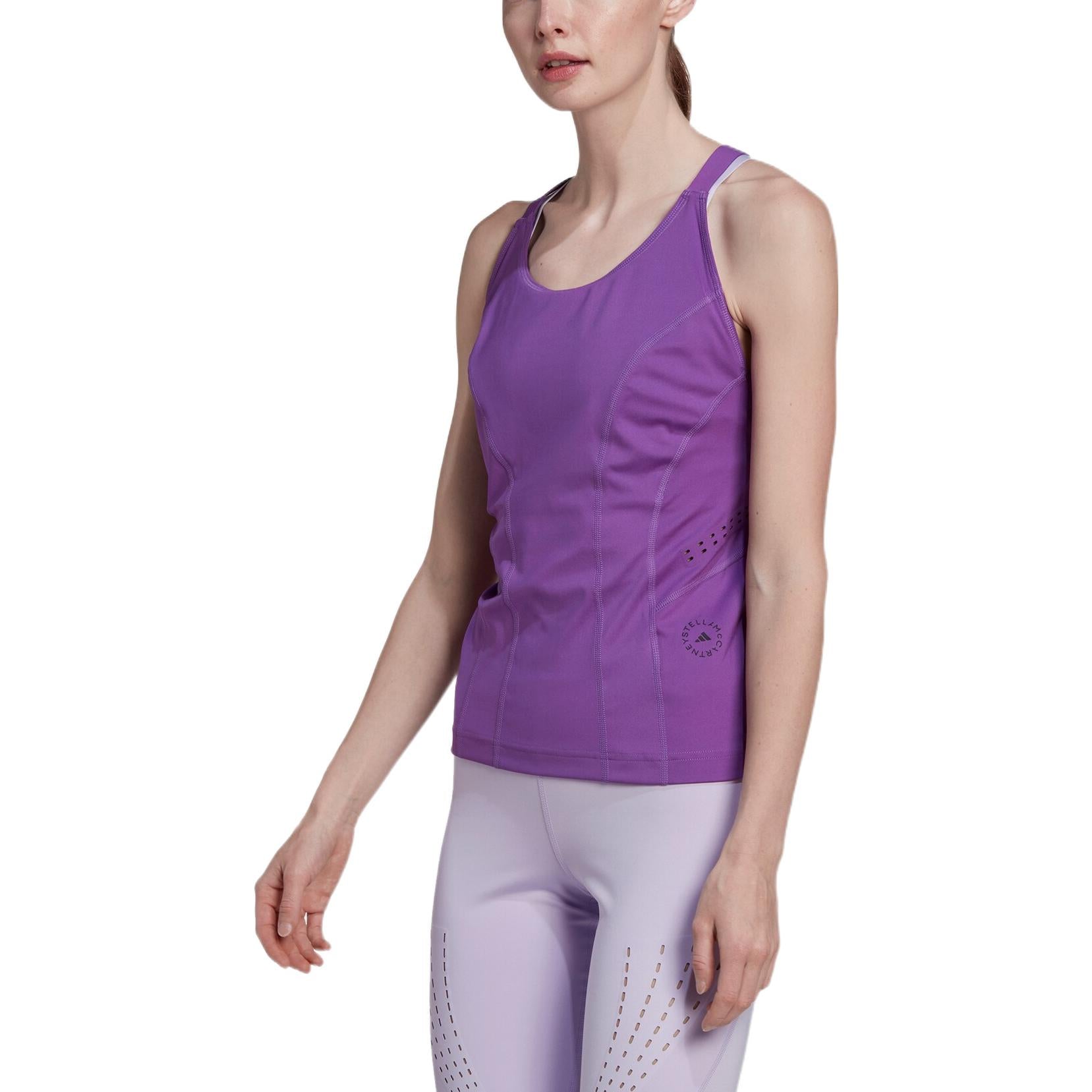 (WMNS) adidas by Stella McCartney TruePurpose Tank Top Asia Sizing 'Purple' HI6158