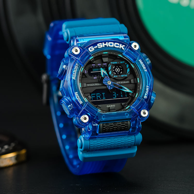 CASIO G-Shock Analog-Digital 'Blue' GA-900SKL-2APR