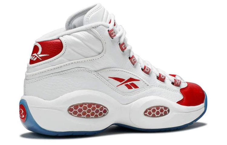 Reebok Question Mid 'White Pearlized Red' 79757
