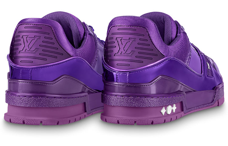 LOUIS VUITTON LV Trainer Sneakers 'Purple' 1AA46V
