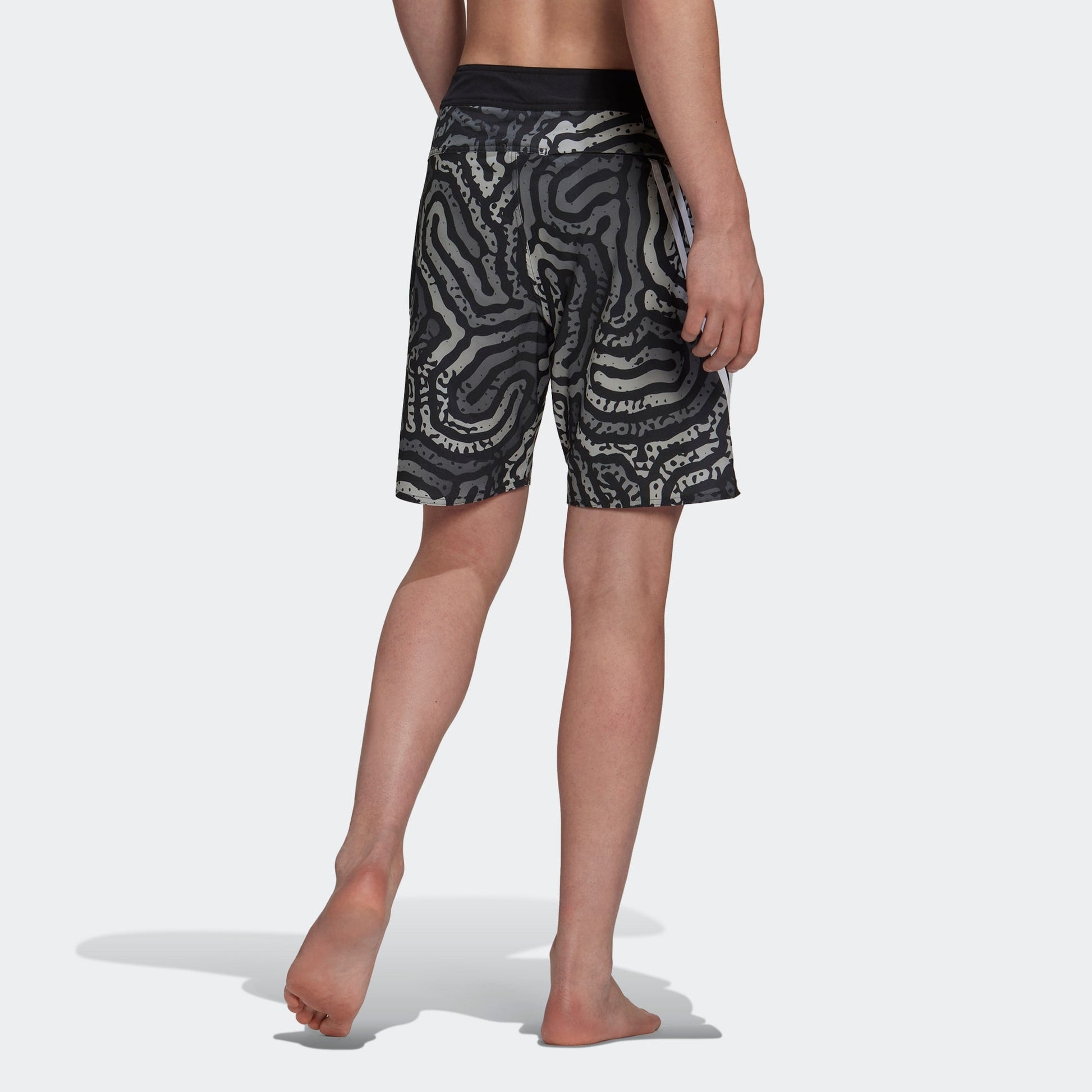 adidas Classic-Length Colour Maze Tech Board Shorts HC8523
