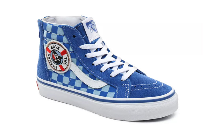 Shark x Vans SK8-HI 'Blue White' VN0A4BUXV3V
