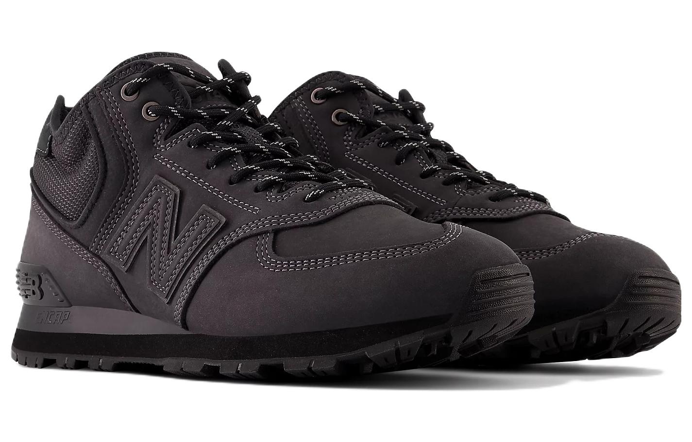 New Balance 574 High 'Triple Black' U574HMA