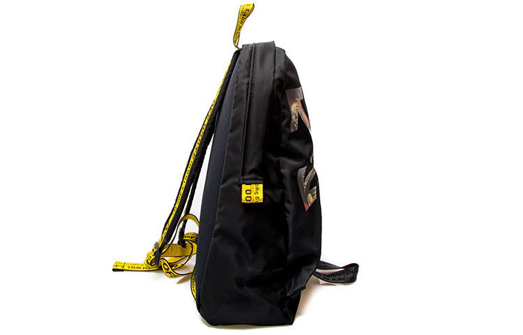 Off-White Graffiti Arrow Pattern backpack Black OMNB019F20FAB0021030