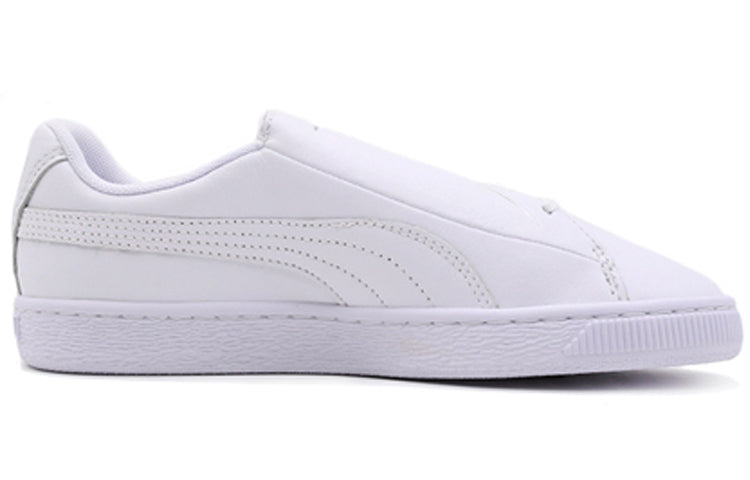 (WMNS) PUMA Basket Crush Emboss 'White' 369595-01