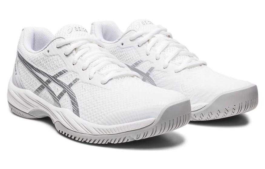 (WMNS) ASICS Gel Game 9 'White Pure Silver' 1042A211-100