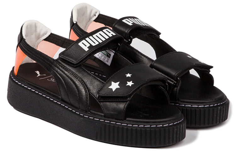 (WMNS) PUMA Platform SW x Sophia Webster Sandals Black 364709-02