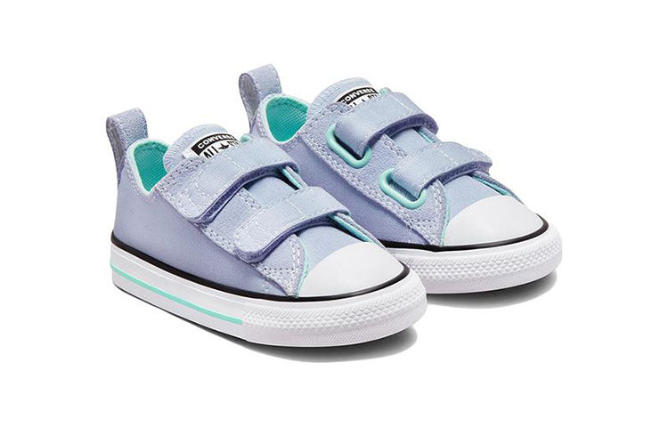 (TD) Converse Chuck Taylor All Star 2V OX Serene 'Purple White' A00387C