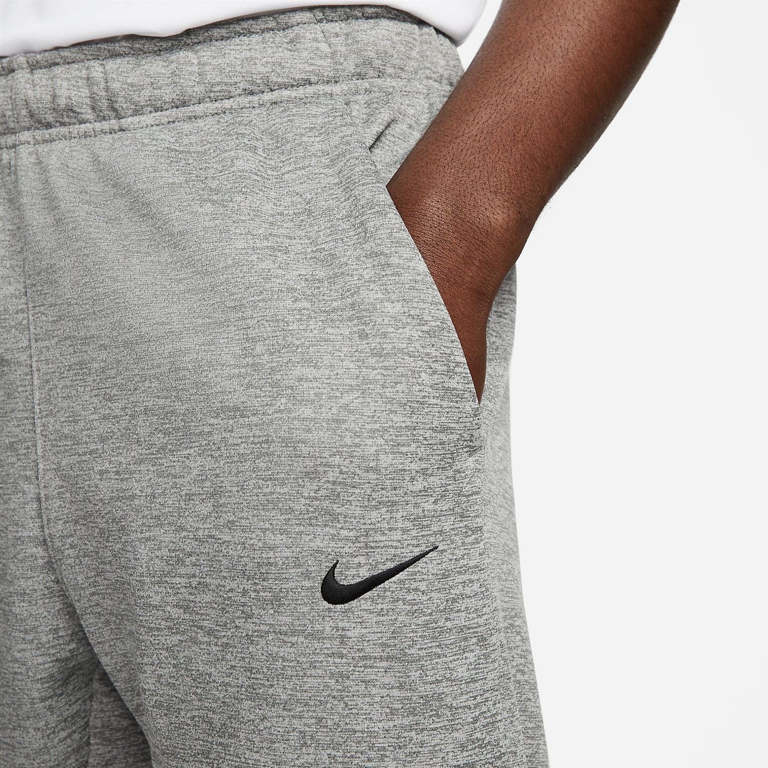 Nike Therma-FIT Open Hem Fitness Pants 'Grey' DQ4856-063
