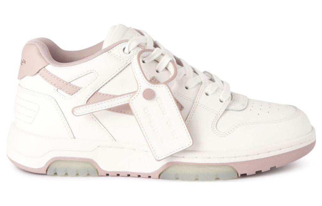 (WMNS) Off-White Out Of Office "Ooo" low-top Sneakers 'Pink White' OWIA259C99LEA0050130