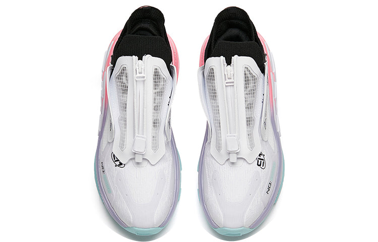 (WMNS) ANTA AT91 'White Black Purple' 122148851-3
