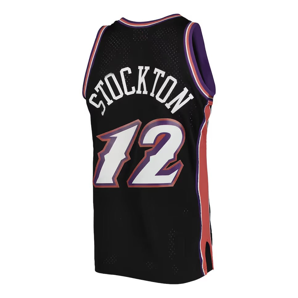 Mitchell & Ness x NBA Utah Jazz 1996-97 Hardwood Classics Swingman Jersey 'Black' BA86QR-UJA-K-EOZ