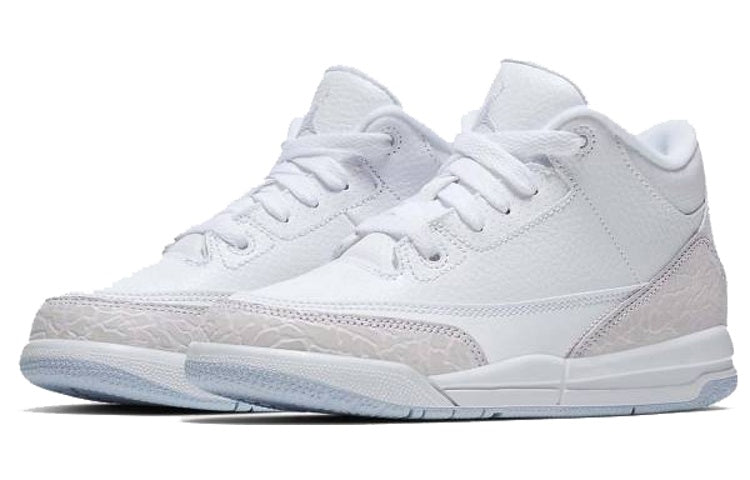 (PS) Air Jordan 3 Retro 'Triple White' 429487-111