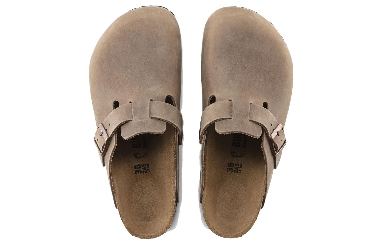 Birkenstock Boston Narrow 'Oiled Leather Tobacco Brown' 0960813