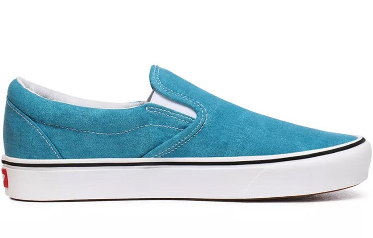 Vans Washed Canvas Comfycush Slip-On Blue VN0A3WMDWXQ