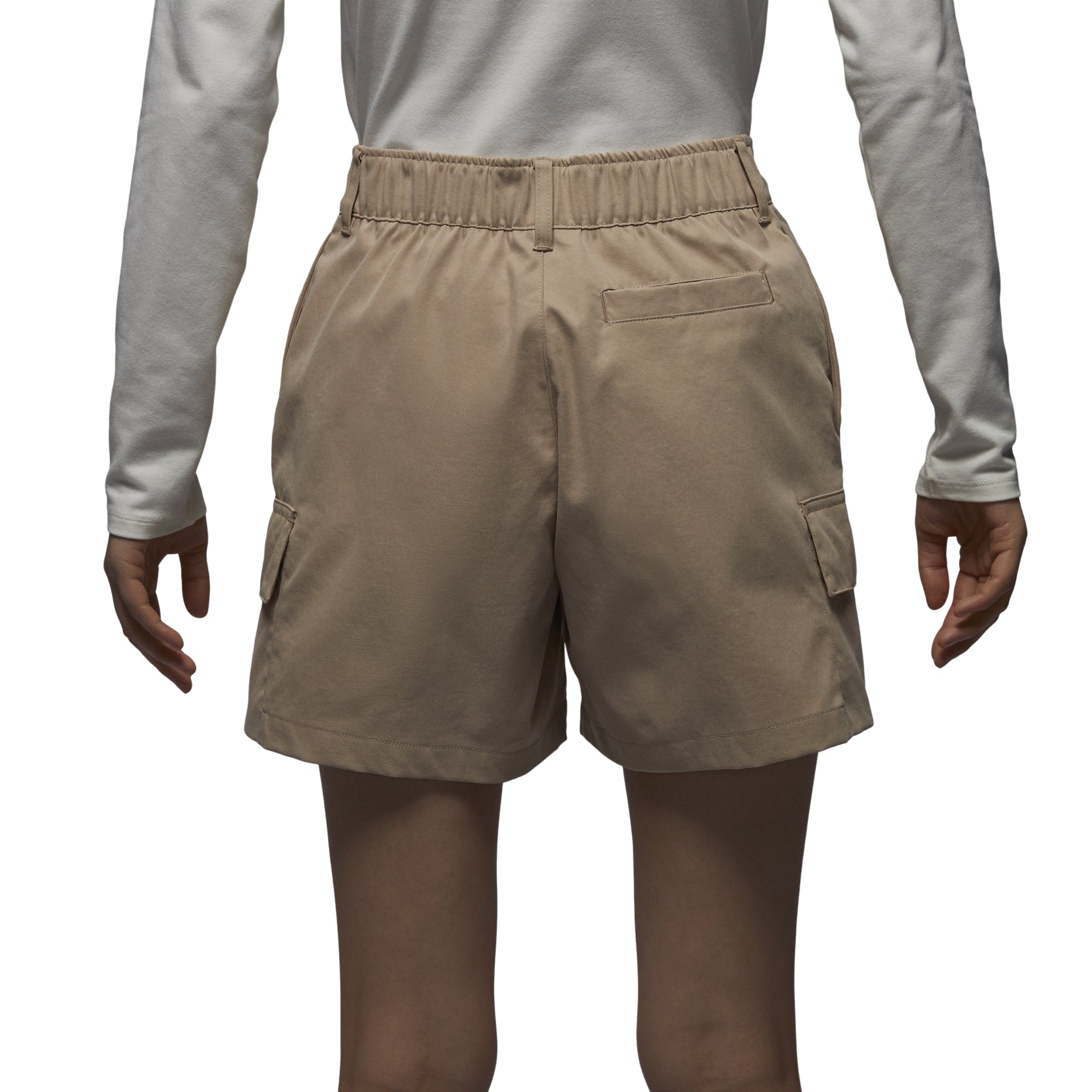 (WMNS) Air Jordan Chicago Shorts Asia Sizing 'Khaki' FN5682-244