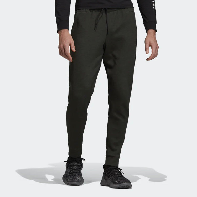 adidas Sports Knit Bundle Feet Straight Long Pants Brown EB7615