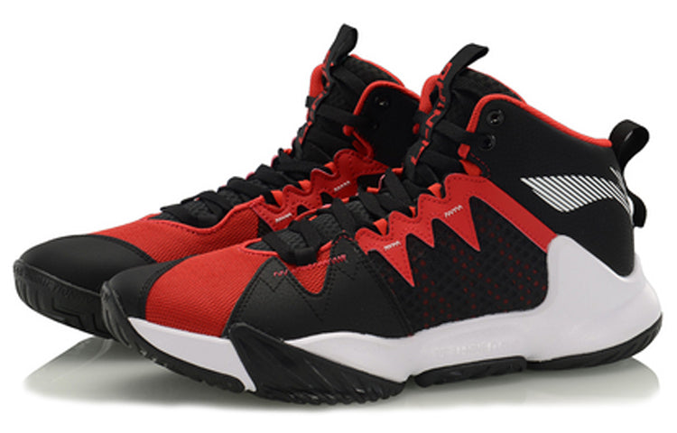 Li-Ning Mid-Top 'Black Red' ABPQ009-3