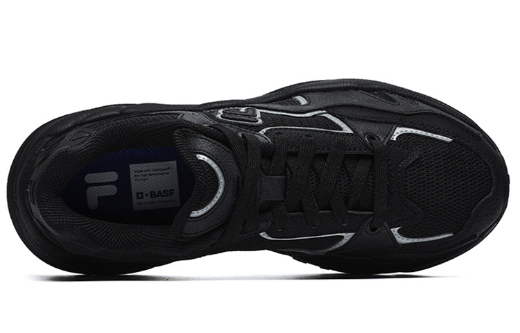 (WMNS) FILA FUSION Flash Sneakers 'Black Grey' T12W231117FBK