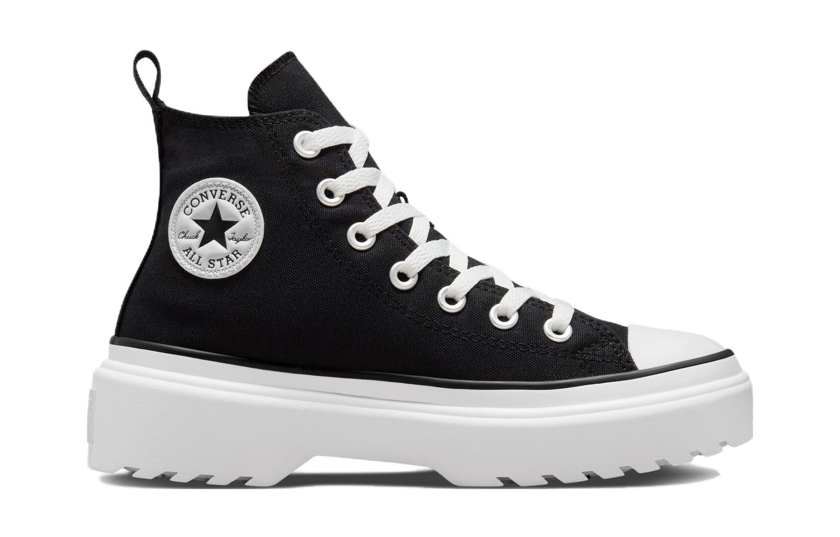 (GS) Converse Chuck Taylor All Star Lugged Lift Platform High 'Black White' A03011C