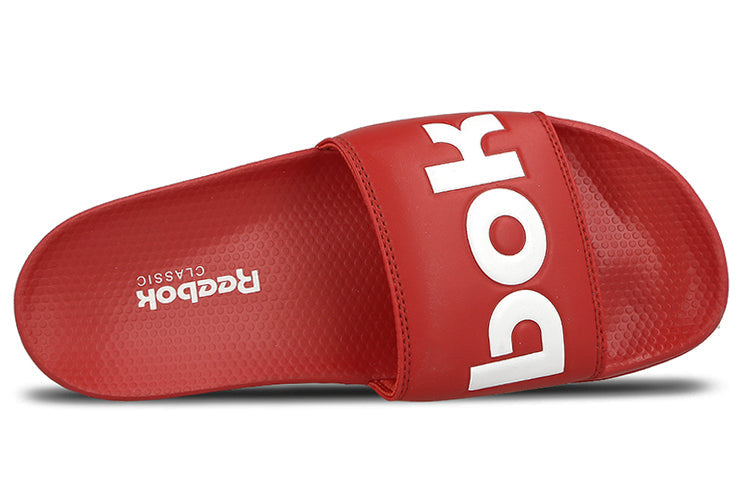 Reebok Classic Slides Sports Slippers Unisex Red BS8187