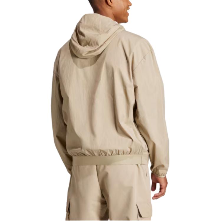 adidas City Escape Full-Zip Hoodie Asia Sizing 'Beige' IS9284
