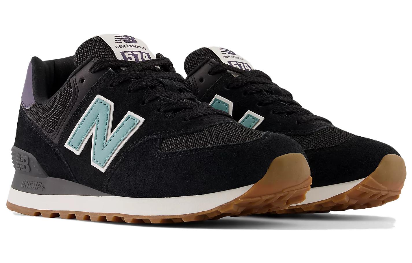 (WMNS) New Balance 574 'Black Green' WL574RA