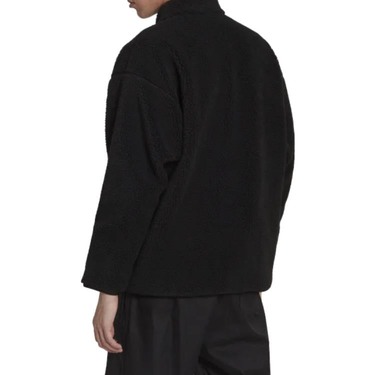 adidas Reclaim Sherpa Jacket 'Black' HK2771