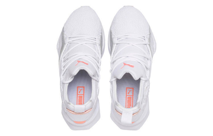 (WMNS) PUMA Muse Maia Low Top Running Shoes White 369197-01