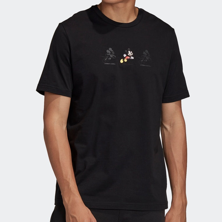 adidas DISNEY TEE Training Sports Short Sleeve Black GL2225