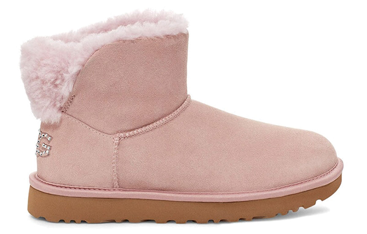 (WMNS) UGG Classic Bling Mini 'Pink' 1118839-PCRY