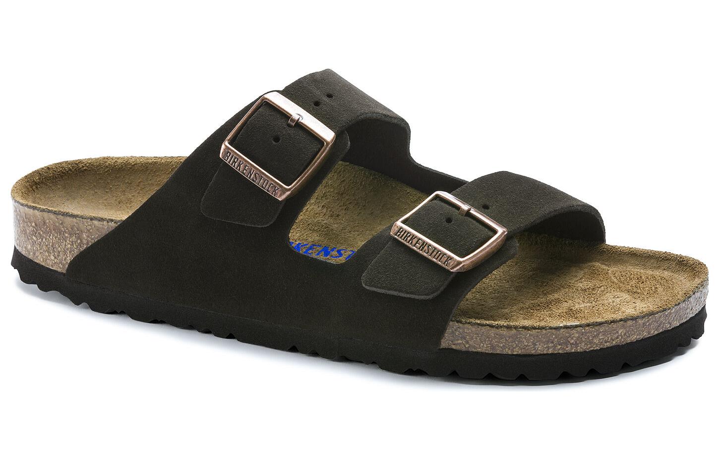 Birkenstock Arizona Soft Footbed Suede Leather 'Mocha' 0951311
