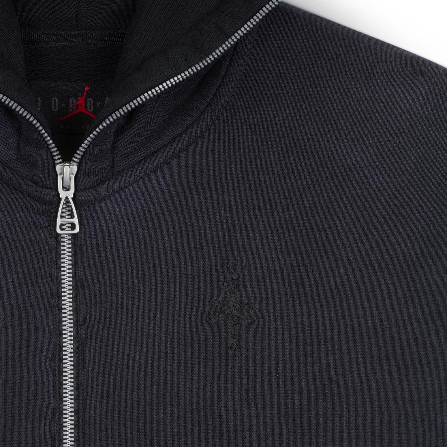 Air Jordan x Travis Scott Full Zip Hoodie Asia Sizing 'Black' DZ5501-010