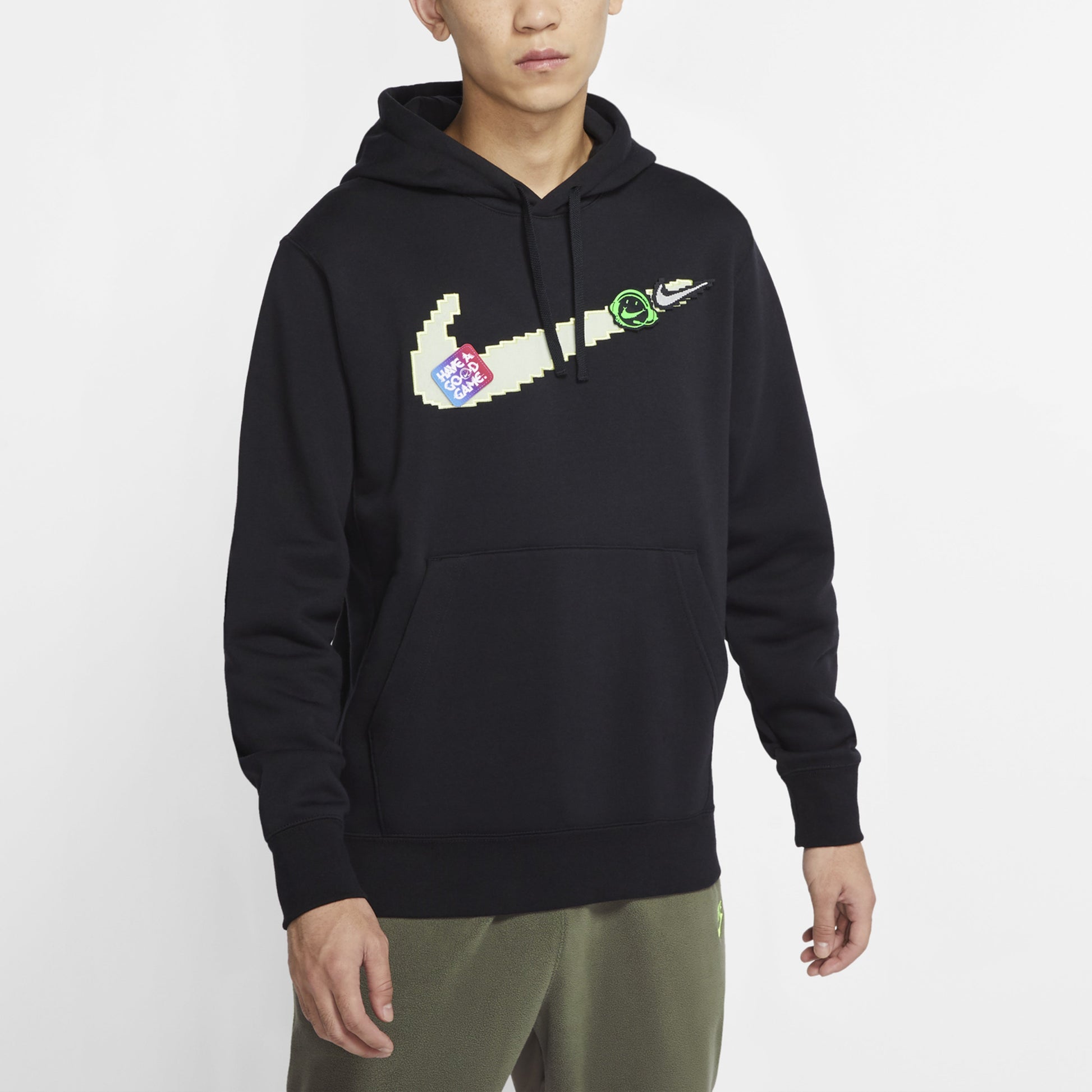 Nike Sportswear Club Fleece Casual Sports Fleece Lined Black DC3937-010