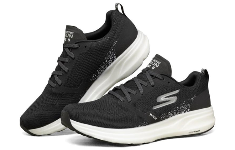 Skechers Go Run Ride 8 Black/White 55224-BKW
