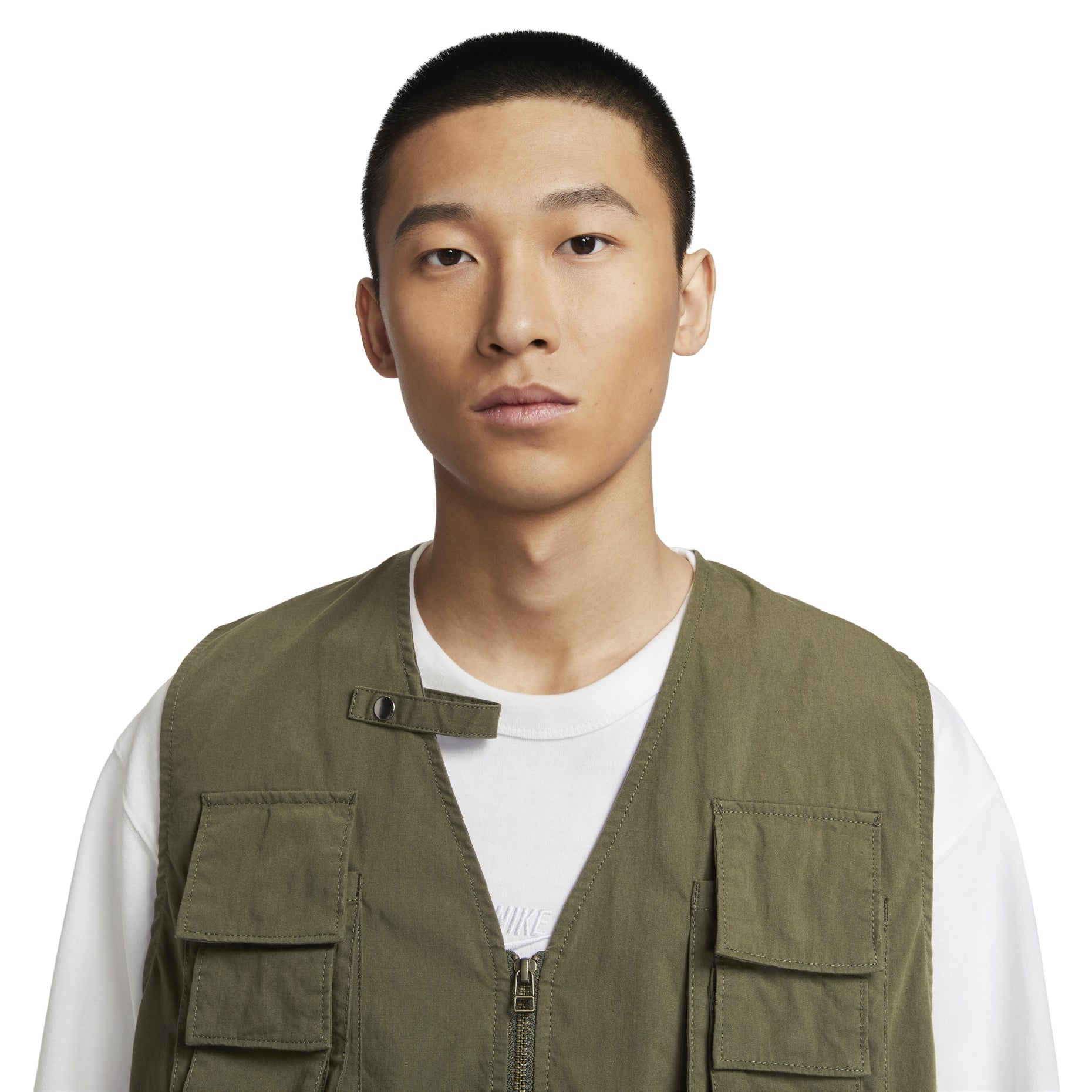 Nike Life Utility Vest 'Olive Green' FN3215-325