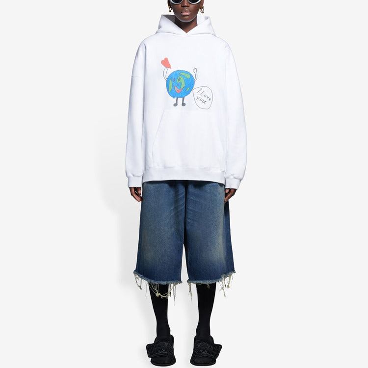 Balenciaga SS21 Cozy Casual Unisex White 620947TKV959040
